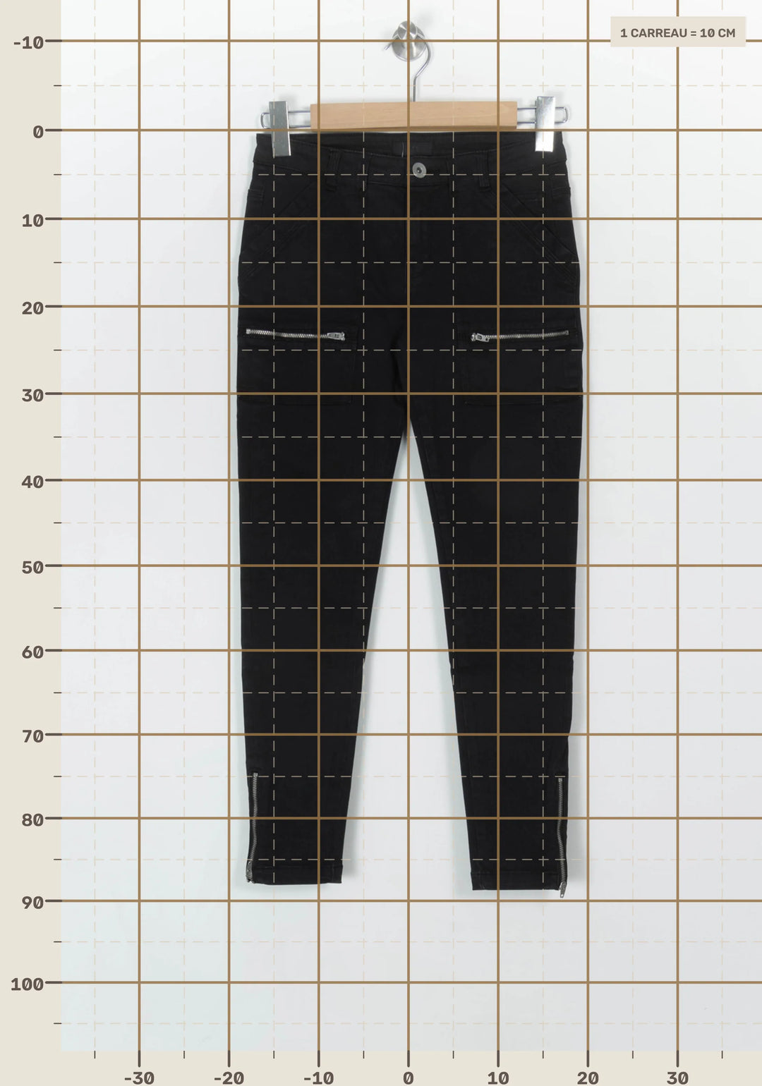 Jean Noir - Taille XS/34 de la marque IKKS | PARAD122477 - Vendu par Paradigme - Image 4