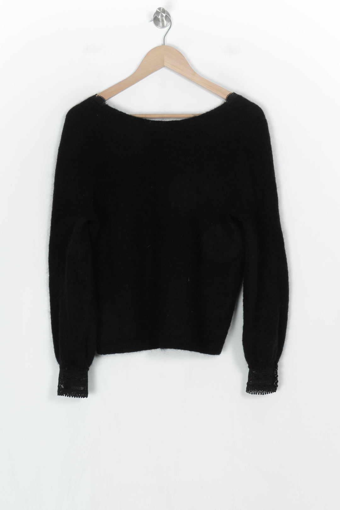Gilet Noir - Taille S/36 de la marque Sézane | PARAD122480 - Vendu par Paradigme - Image 5