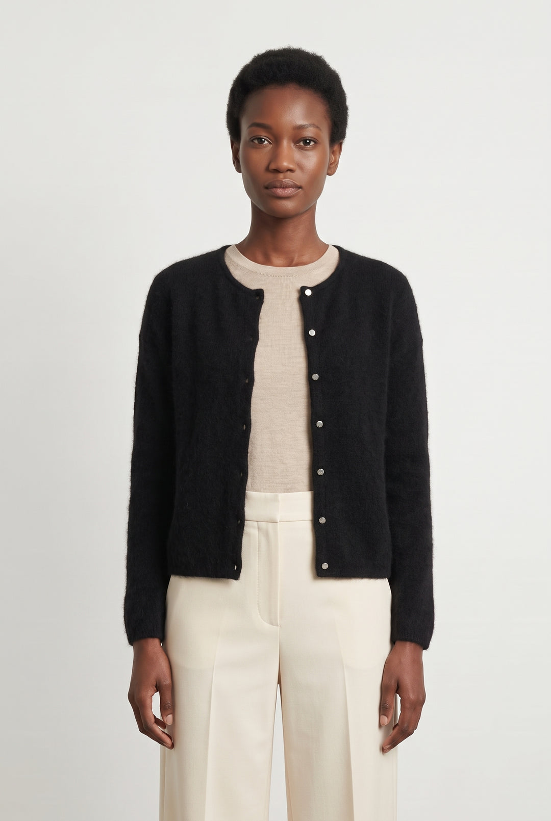 Cardigan Noir - Taille S/36 de la marque Sézane | PARAD122481 - Vendu par Paradigme - Image 1