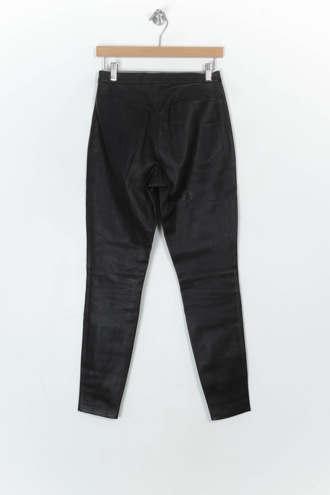 Pantalon En Cuir Noir - Taille S/36 de la marque IKKS | PARAD122483 - Vendu par Paradigme - Image 5