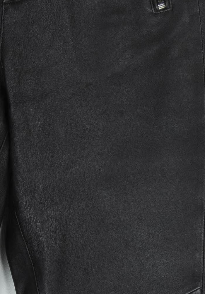 Pantalon En Cuir Noir - Taille S/36 de la marque IKKS | PARAD122483 - Vendu par Paradigme - Image 3