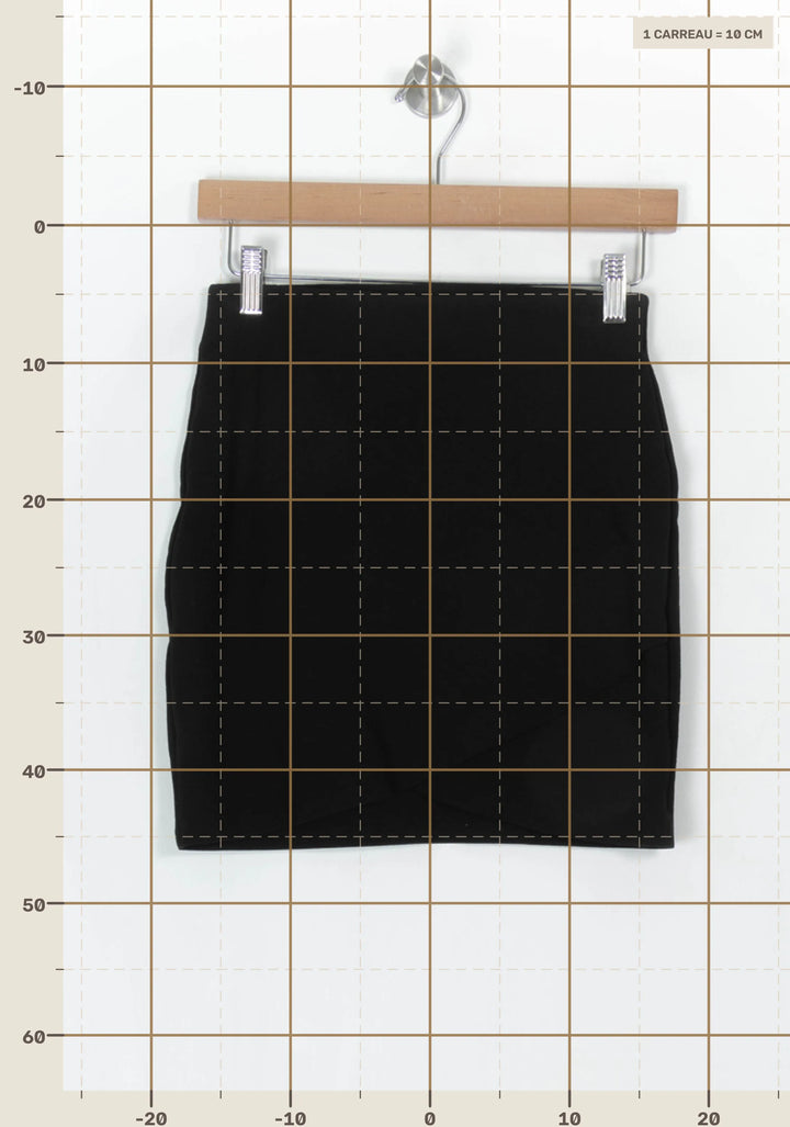 Jupe Courte Noire - Taille S/36 de la marque Sézane | PARAD122484 - Vendu par Paradigme - Image 4