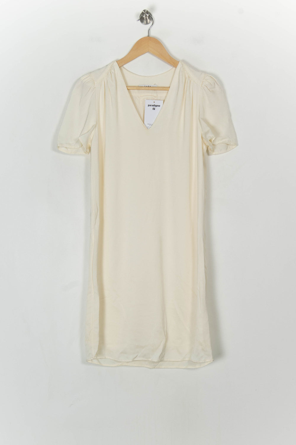 Robe Courte Beige - Taille S/36 de la marque ZAPA | PARAD122486 - Vendu par Paradigme - Image 2