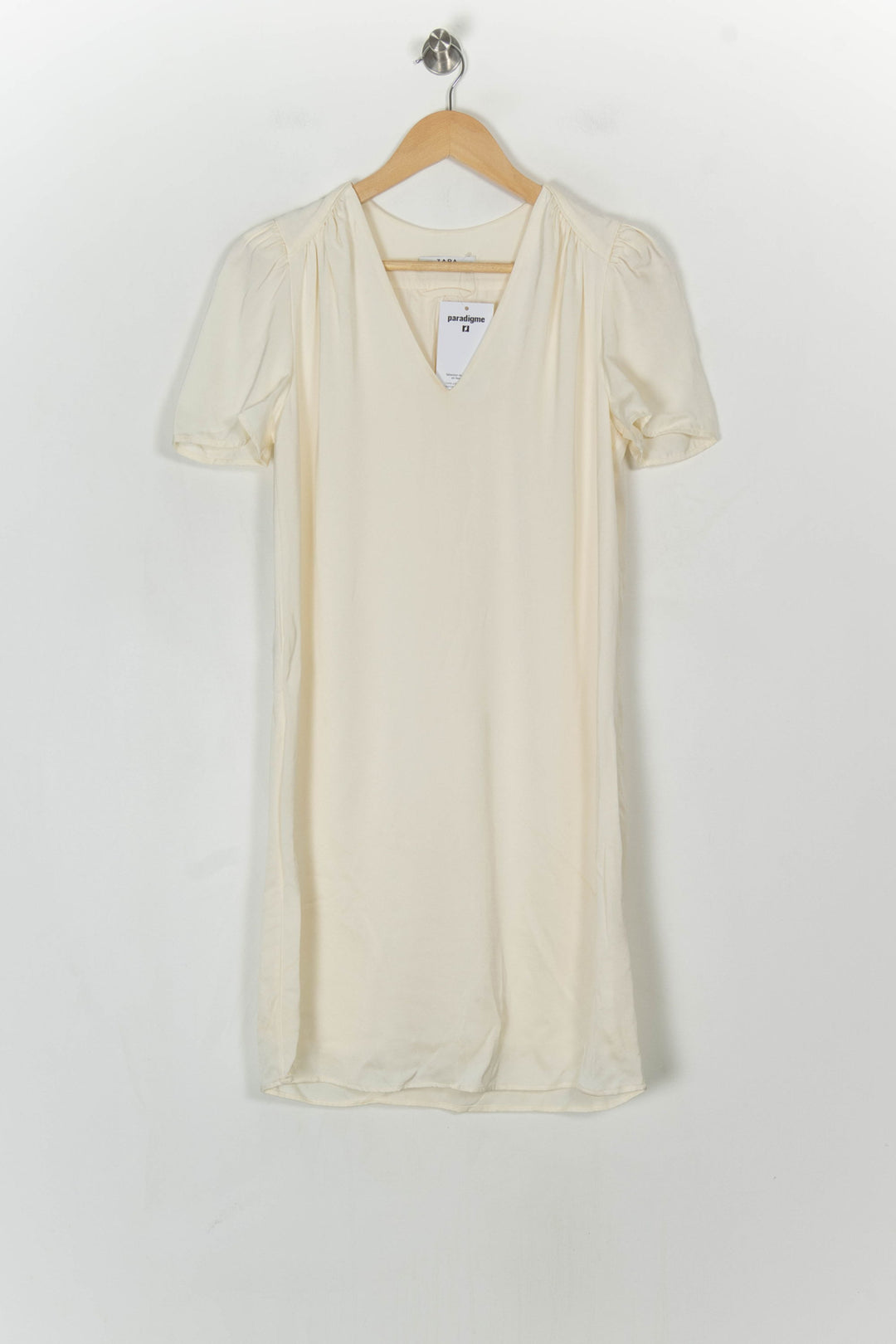 Robe Courte Beige - Taille S/36 de la marque ZAPA | PARAD122486 - Vendu par Paradigme - Image 2