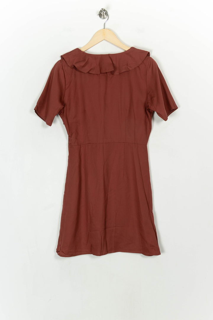 Robe Portefeuille Bordeaux - Taille M/38 de la marque Balzac Paris | PARAD122488 - Vendu par Paradigme - Image 5