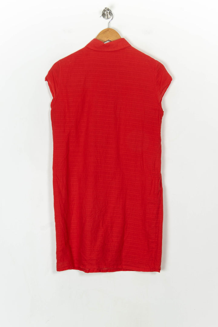 Robe Chemise Rouge - Taille M/38 de la marque I.Code | PARAD122491 - Vendu par Paradigme - Image 5