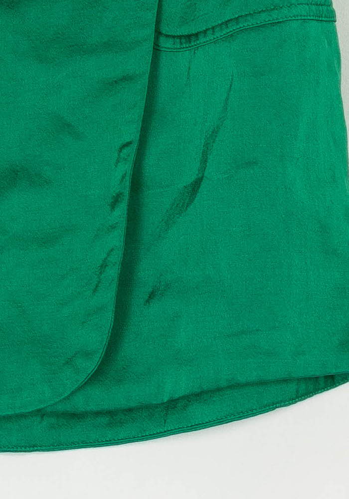 Jupe Portefeuille Verte - Taille S/36 de la marque Sézane | PARAD122493 - Vendu par Paradigme - Image 3