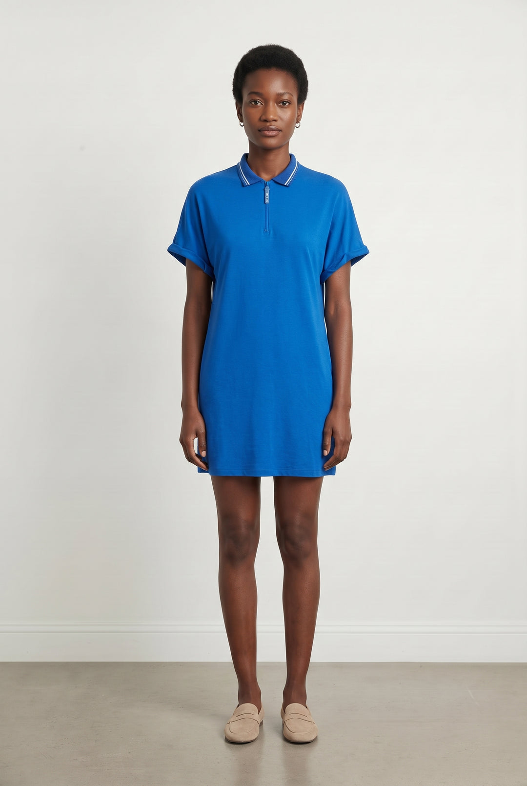 Robe Polo Bleue - Taille M/38 de la marque I.Code | PARAD122494 - Vendu par Paradigme - Image 1