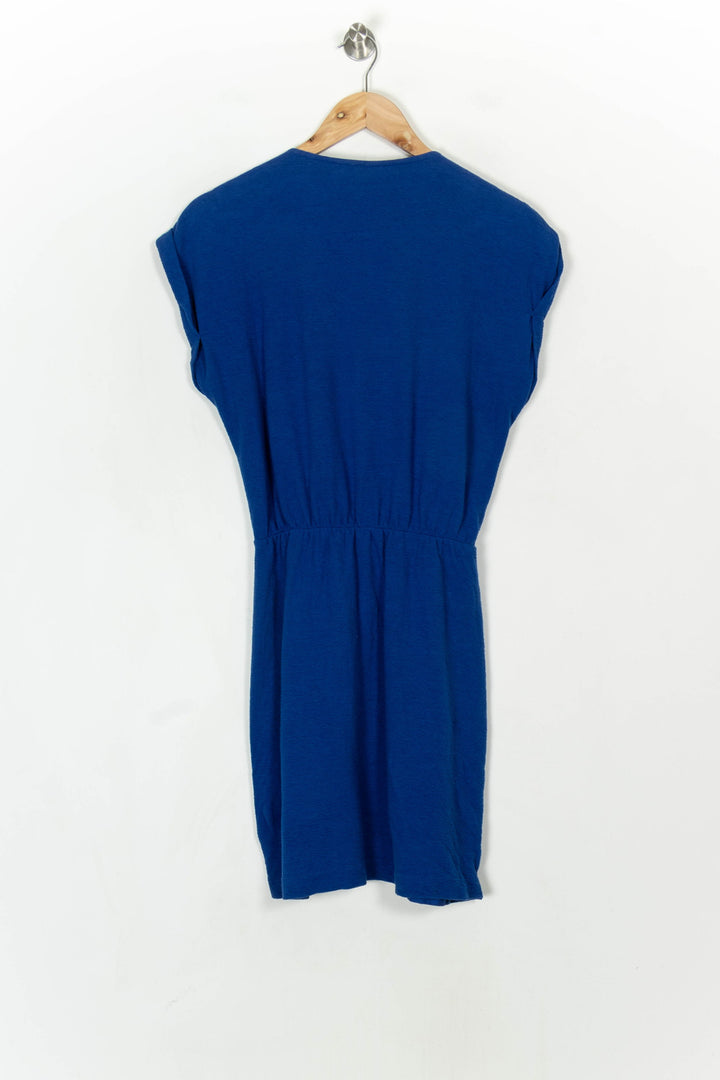 Robe Portefeuille Bleue - Taille M/38 de la marque I.Code | PARAD122495 - Vendu par Paradigme - Image 5