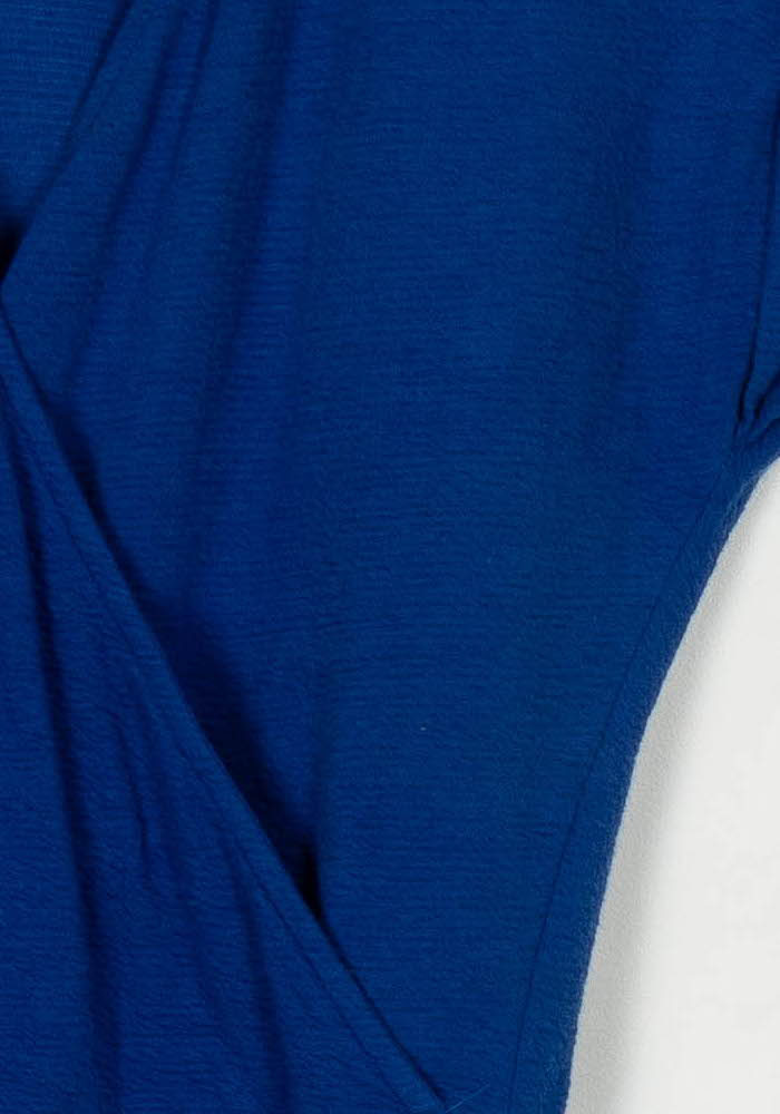 Robe Portefeuille Bleue - Taille M/38 de la marque I.Code | PARAD122495 - Vendu par Paradigme - Image 3