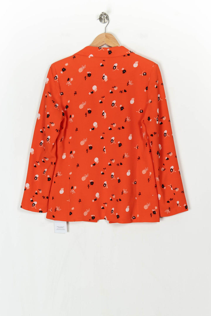 Blazer Orange et Noir - Taille M/38 de la marque I.Code | PARAD122496 - Vendu par Paradigme - Image 5