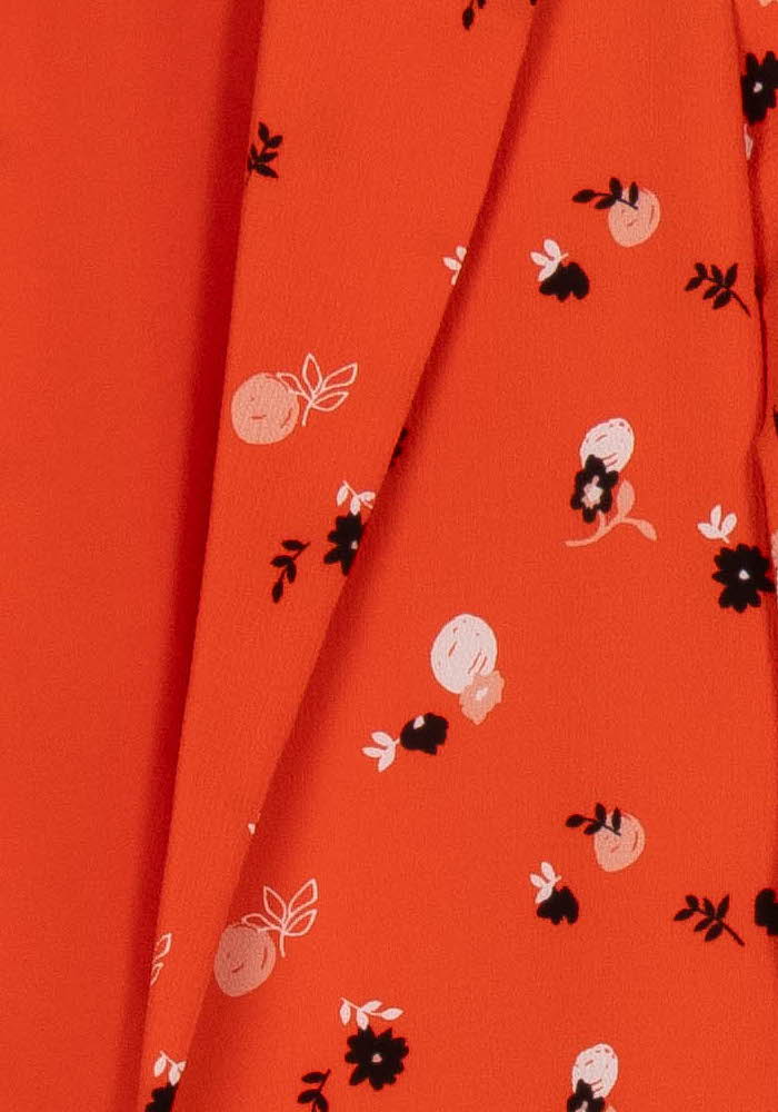 Blazer Orange et Noir - Taille M/38 de la marque I.Code | PARAD122496 - Vendu par Paradigme - Image 3