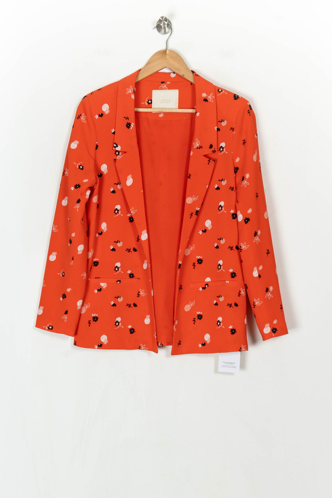Blazer Orange et Noir - Taille M/38 de la marque I.Code | PARAD122496 - Vendu par Paradigme - Image 2