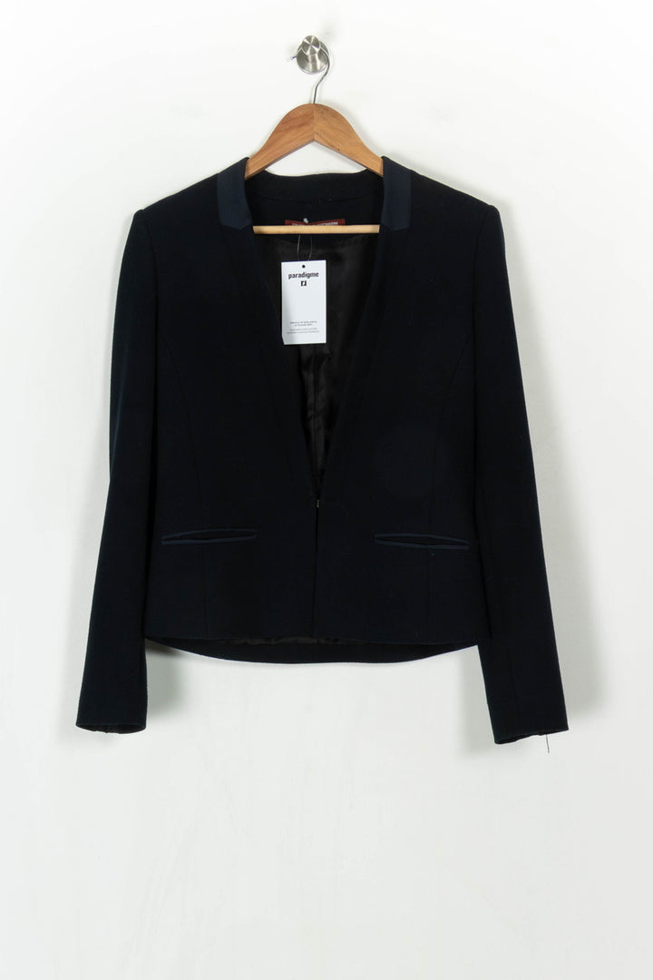 Blazer Bleu - Taille M/38 de la marque Comptoir des Cotonniers | PARAD122499 - Vendu par Paradigme - Image 2