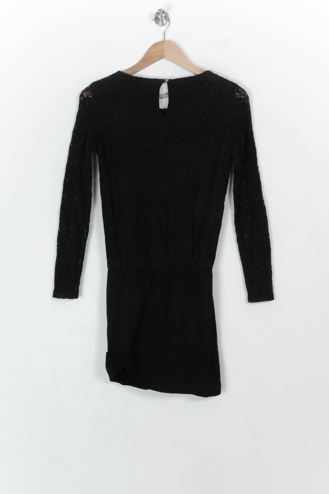 Robe Dentelle Noire - Taille S/36 de la marque Sézane | PARAD122500 - Vendu par Paradigme - Image 5
