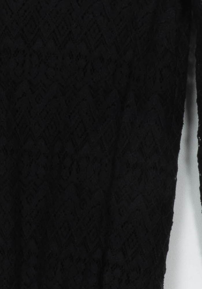Robe Dentelle Noire - Taille S/36 de la marque Sézane | PARAD122500 - Vendu par Paradigme - Image 3