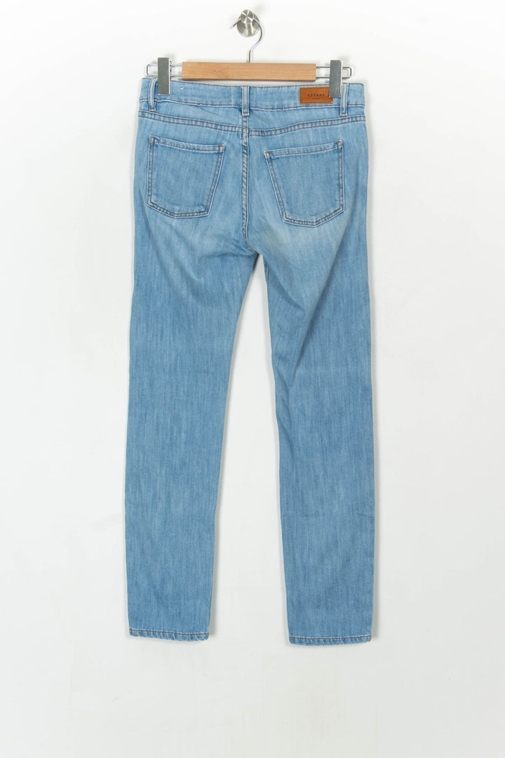 Jean Bleu - Taille S/36 de la marque Sézane | PARAD122501 - Vendu par Paradigme - Image 5