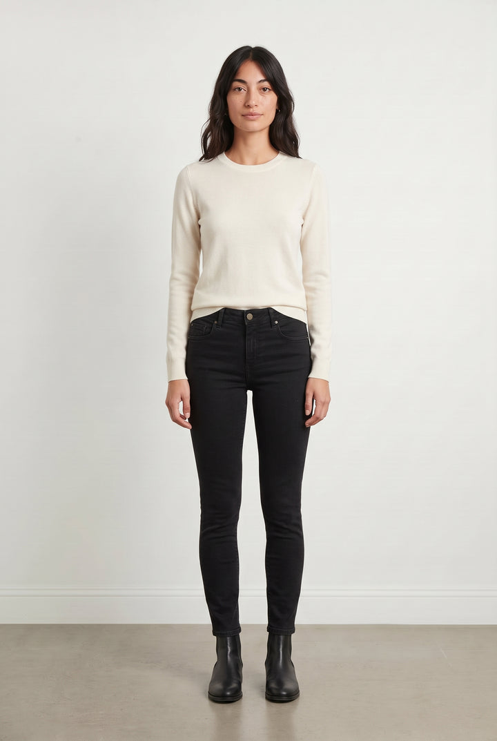 Jean Skinny Noir - Taille M/38 de la marque Sézane | PARAD122503 - Vendu par Paradigme - Image 1