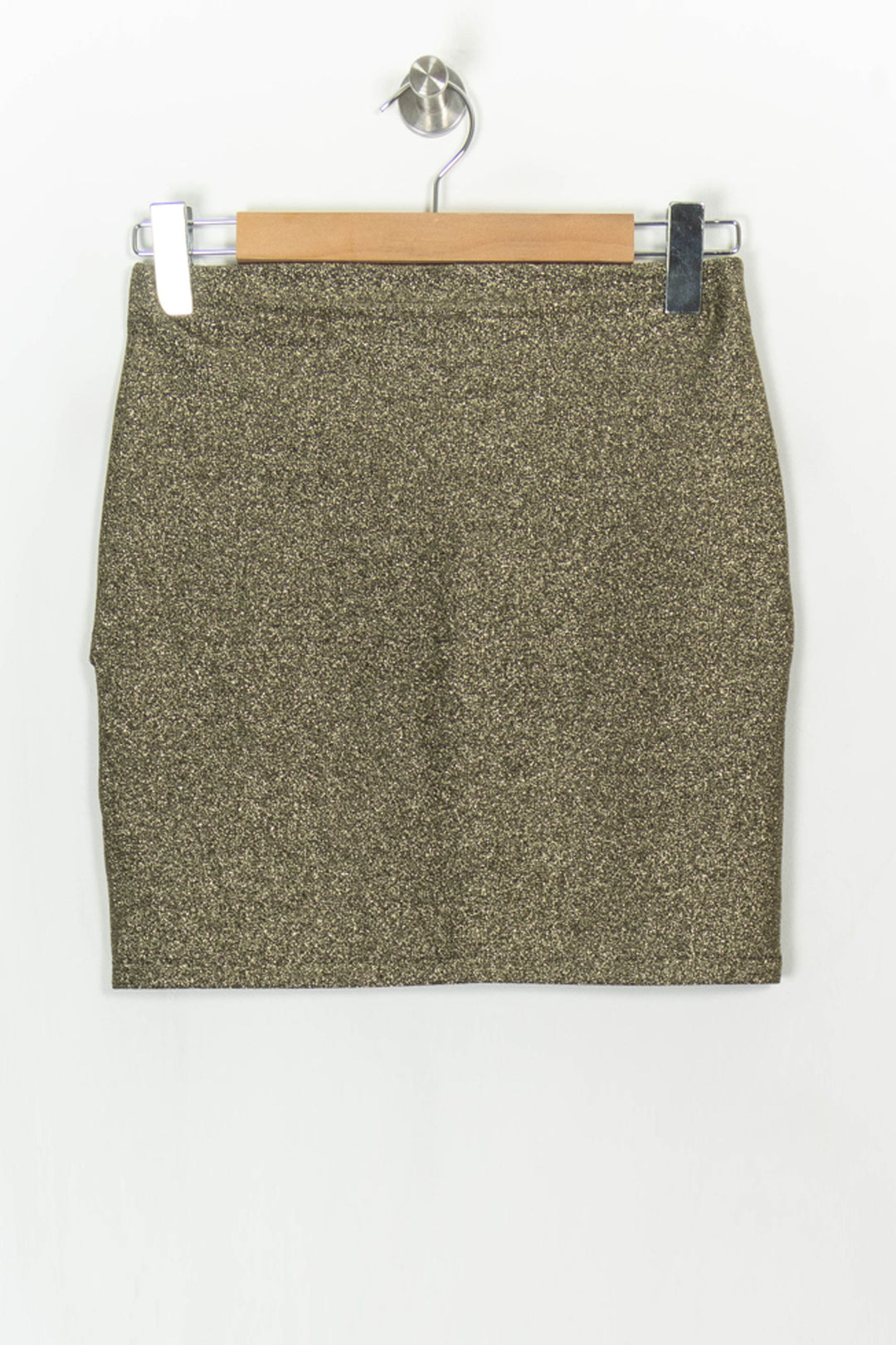 Jupe Portefeuille Dorée - Taille S/36 de la marque Sézane | PARAD122504 - Vendu par Paradigme - Image 5