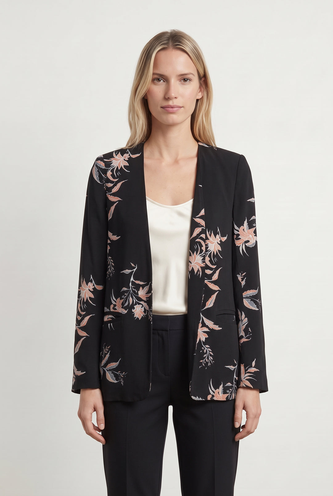 Blazer Noir et Beige - Taille M/38 de la marque IKKS | PARAD122505 - Vendu par Paradigme - Image 1