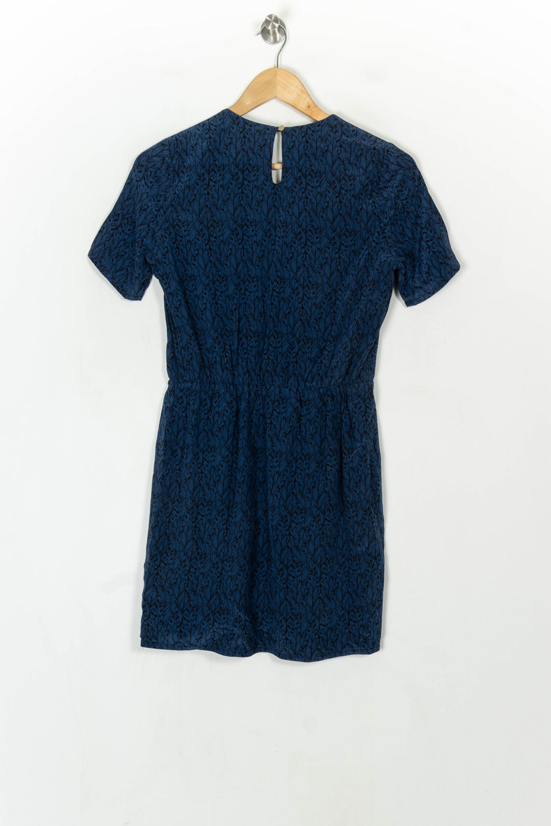 Robe portefeuille bleue - Taille S/36 de la marque Sézane | PARAD122508 - Vendu par Paradigme - Image 5