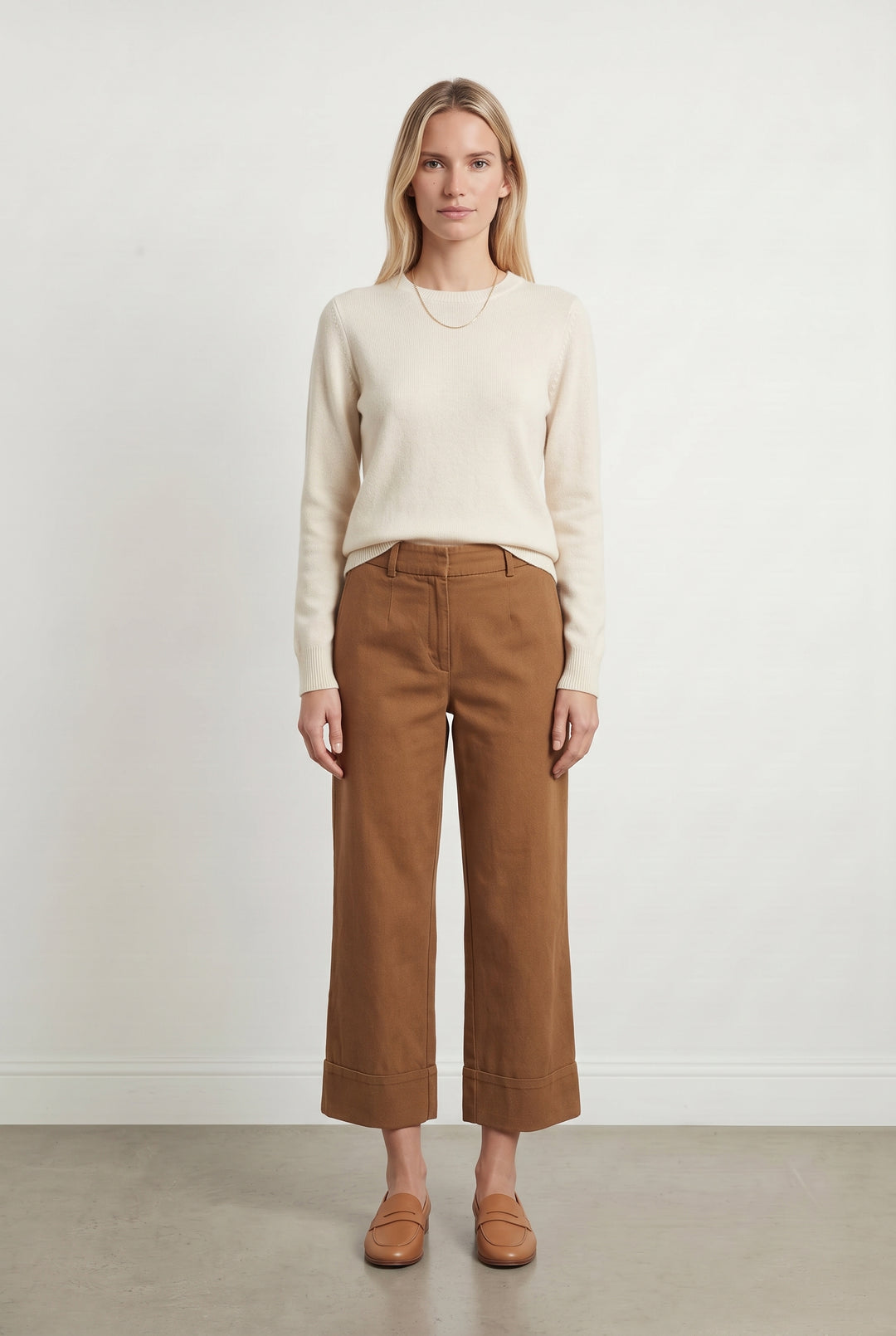 Pantalon Marron - Taille S/36 de la marque Sézane | PARAD122510 - Vendu par Paradigme - Image 1
