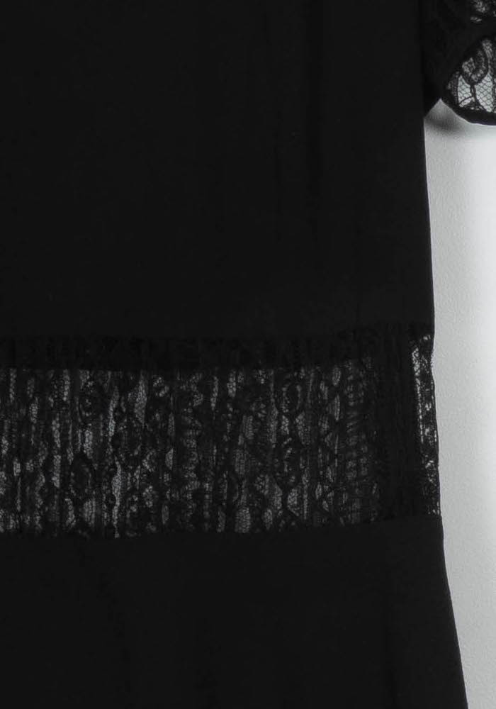 Robe Courte Noire - Taille S/36 de la marque Claudie Pierlot | PARAD122512 - Vendu par Paradigme - Image 3