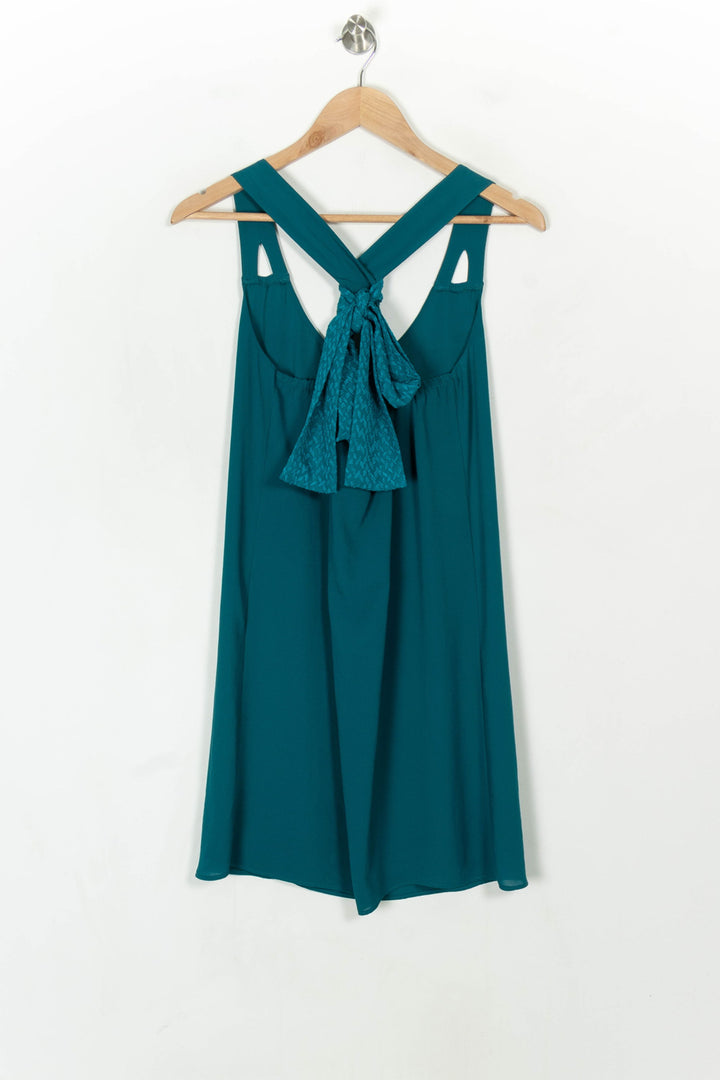 Robe Courte Bleue - Taille S/36 de la marque IKKS | PARAD122513 - Vendu par Paradigme - Image 5