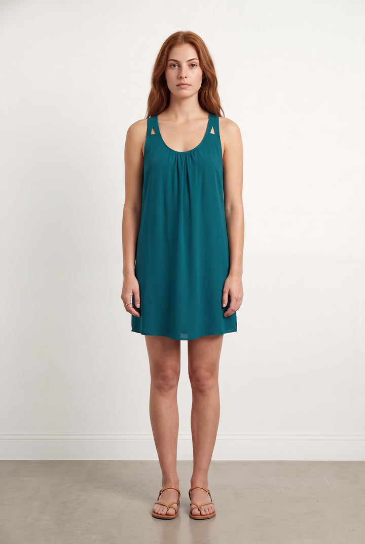 Robe Courte Bleue - Taille S/36 de la marque IKKS | PARAD122513 - Vendu par Paradigme - Image 1