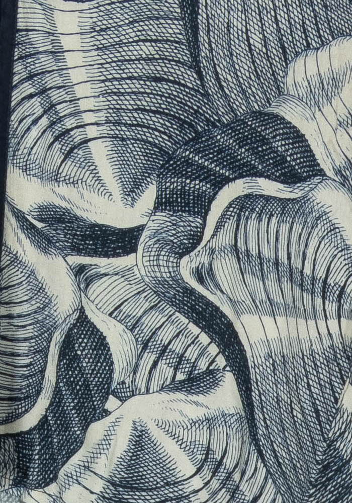 Blouse Bleu et Blanc - Taille XS/34 de la marque La Fée Maraboutée | PARAD122515 - Vendu par Paradigme - Image 3