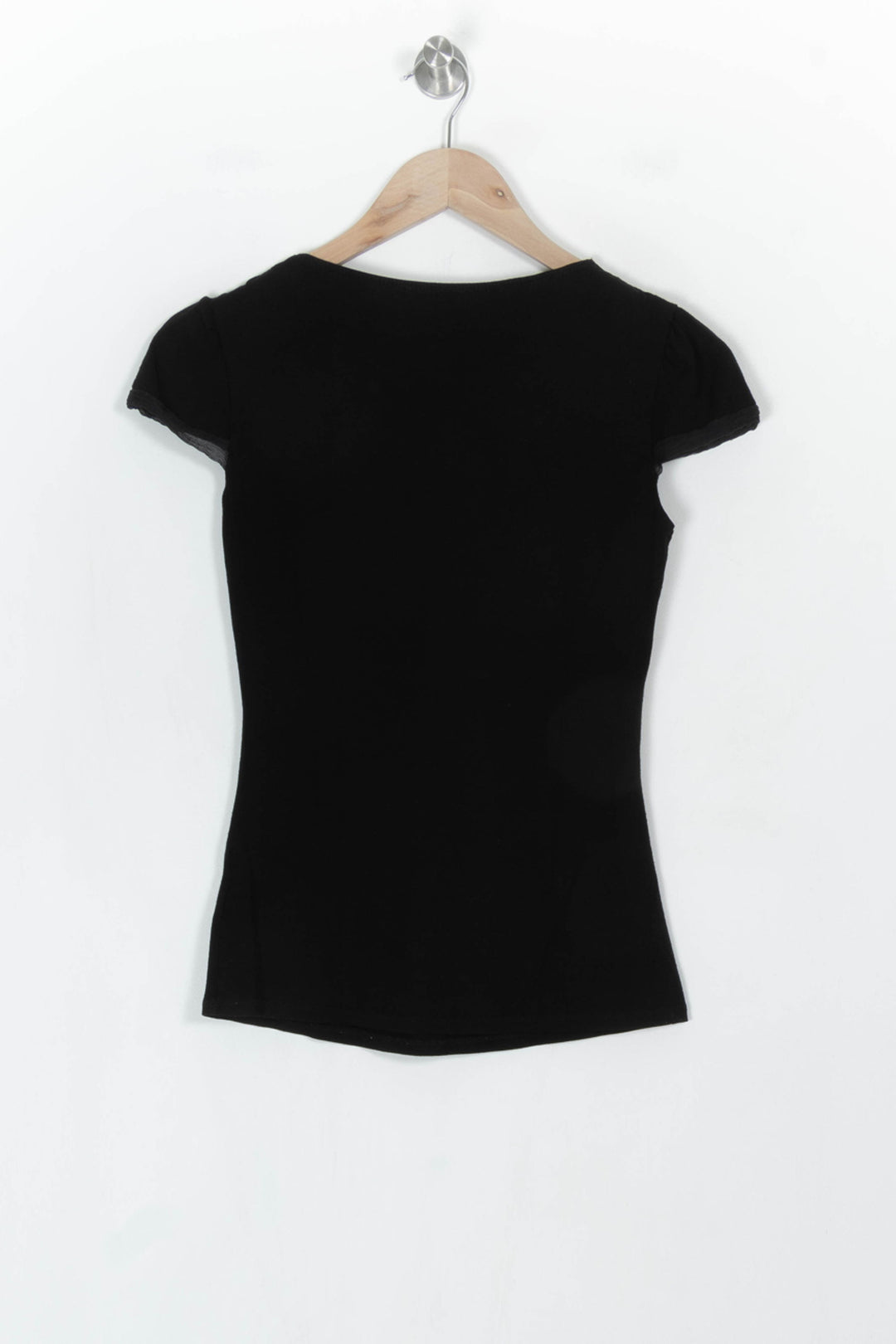 T-shirt Noir - Taille S/36 de la marque Caroll | PARAD122517 - Vendu par Paradigme - Image 5