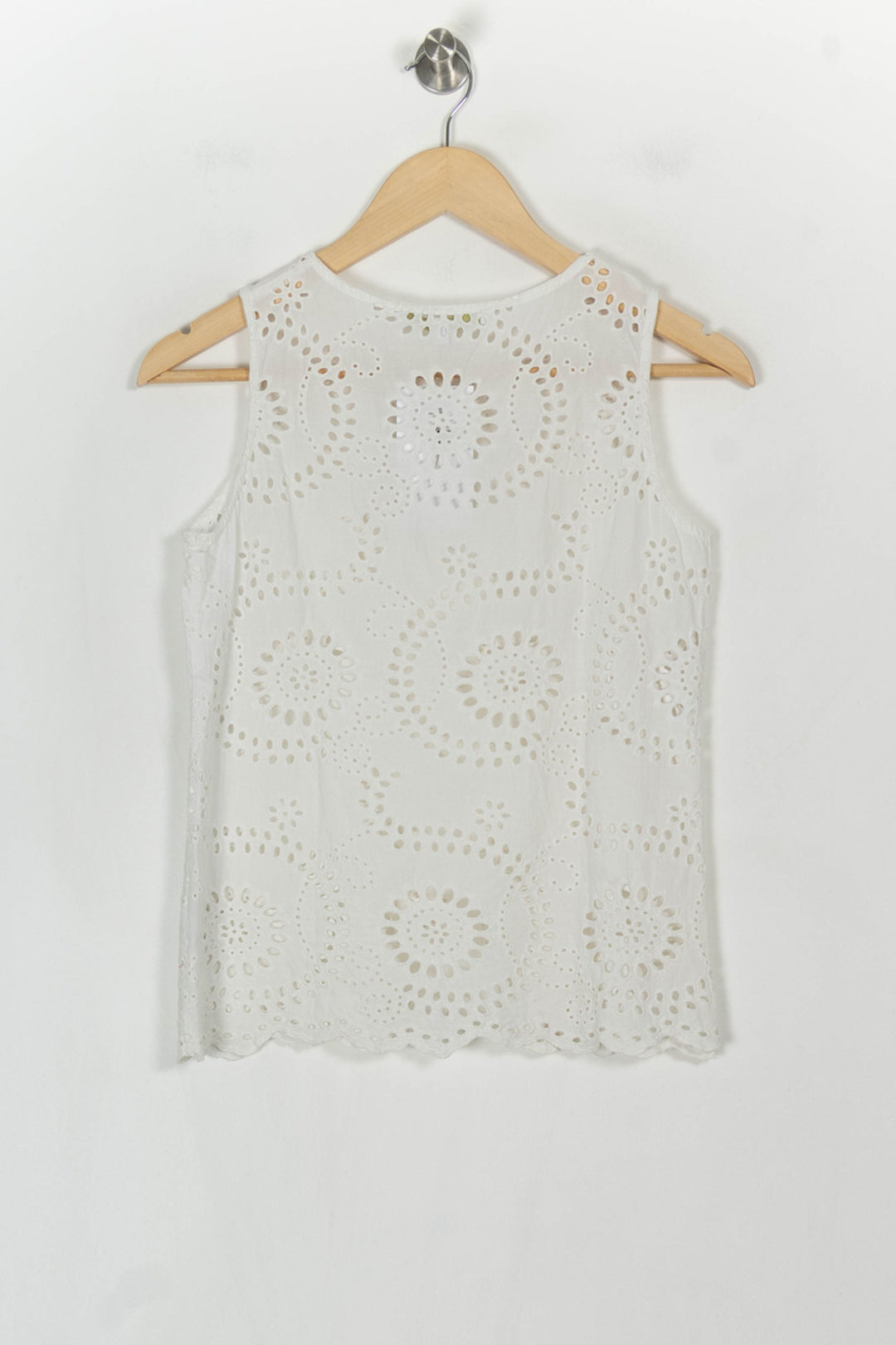Top Blanc - Taille S/36 de la marque La Fée Maraboutée | PARAD122520 - Vendu par Paradigme - Image 5