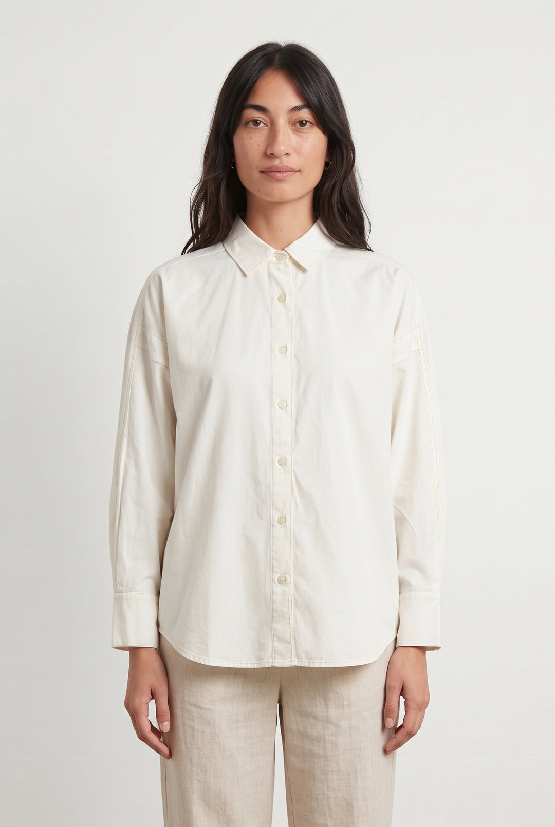 Chemise Beige - Taille M/38 de la marque Bleu Blanc Rouge | PARAD122523 - Vendu par Paradigme - Image 1