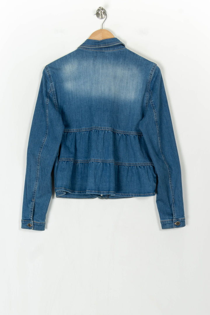 Veste en Jean Bleue - Taille M/38 de la marque Indies | PARAD122527 - Vendu par Paradigme - Image 5