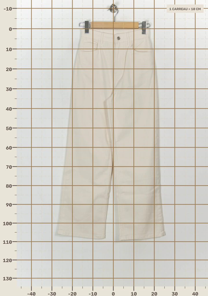 Jean Beige - Taille S/36 de la marque Vanessa Bruno | PARAD122529 - Vendu par Paradigme - Image 4