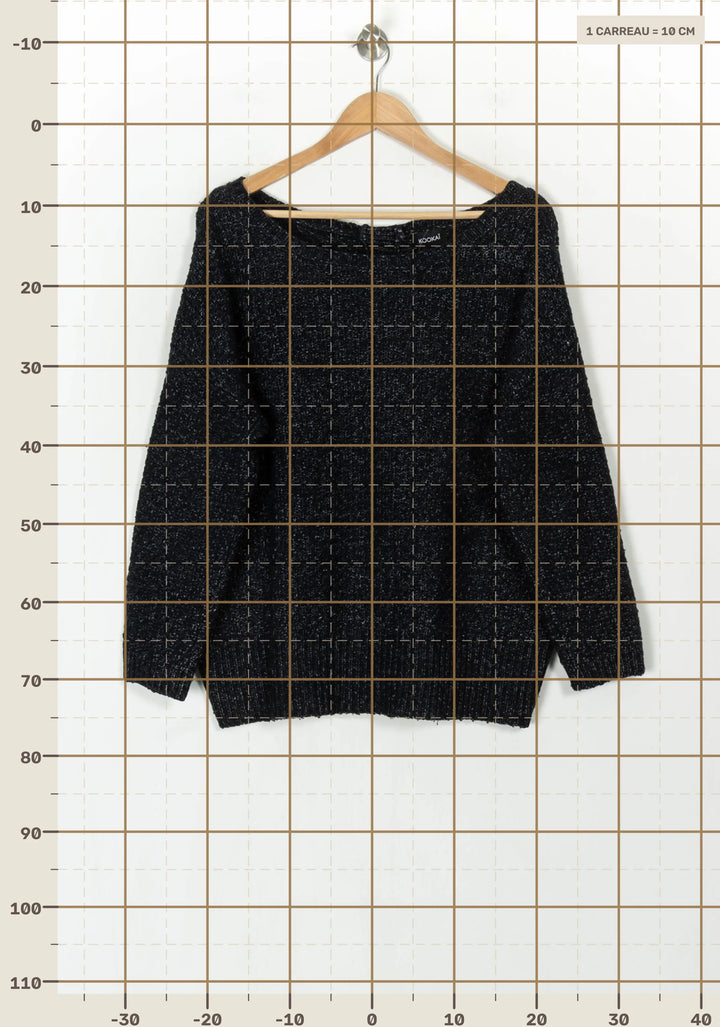 Pull Bleu - Taille M/38 de la marque Kookai | PARAD122534 - Vendu par Paradigme - Image 4
