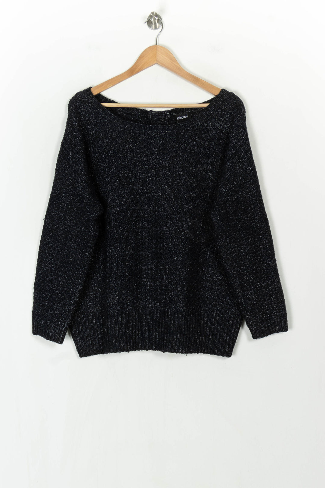 Pull Bleu - Taille M/38 de la marque Kookai | PARAD122534 - Vendu par Paradigme - Image 2