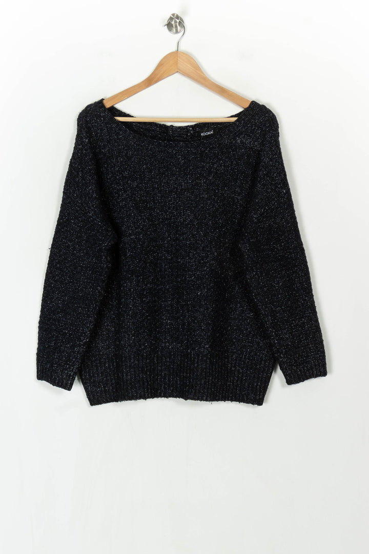 Pull Bleu - Taille M/38 de la marque Kookai | PARAD122534 - Vendu par Paradigme - Image 2