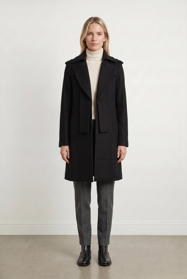 Manteau Noir - Taille S/36 de la marque Kookai | PARAD122536 - Vendu par Paradigme - Image 1