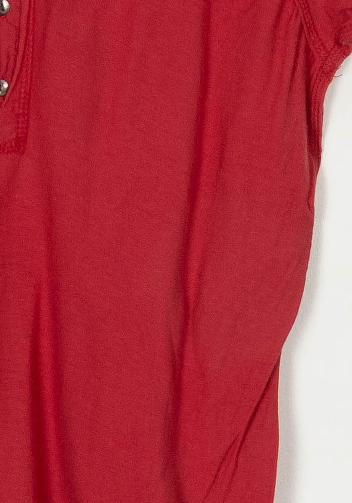 Polo Rouge - Taille L/40 de la marque Sud express | PARAD122539 - Vendu par Paradigme - Image 3