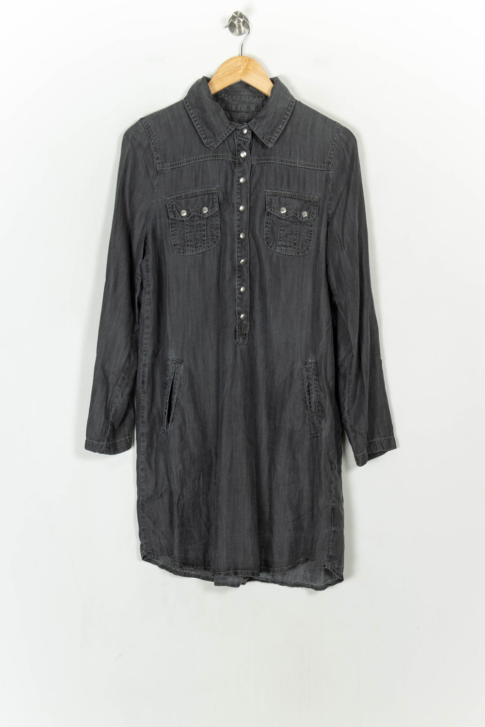 Robe Chemise Grise - Taille L/40 de la marque Sud express | PARAD122543 - Vendu par Paradigme - Image 2