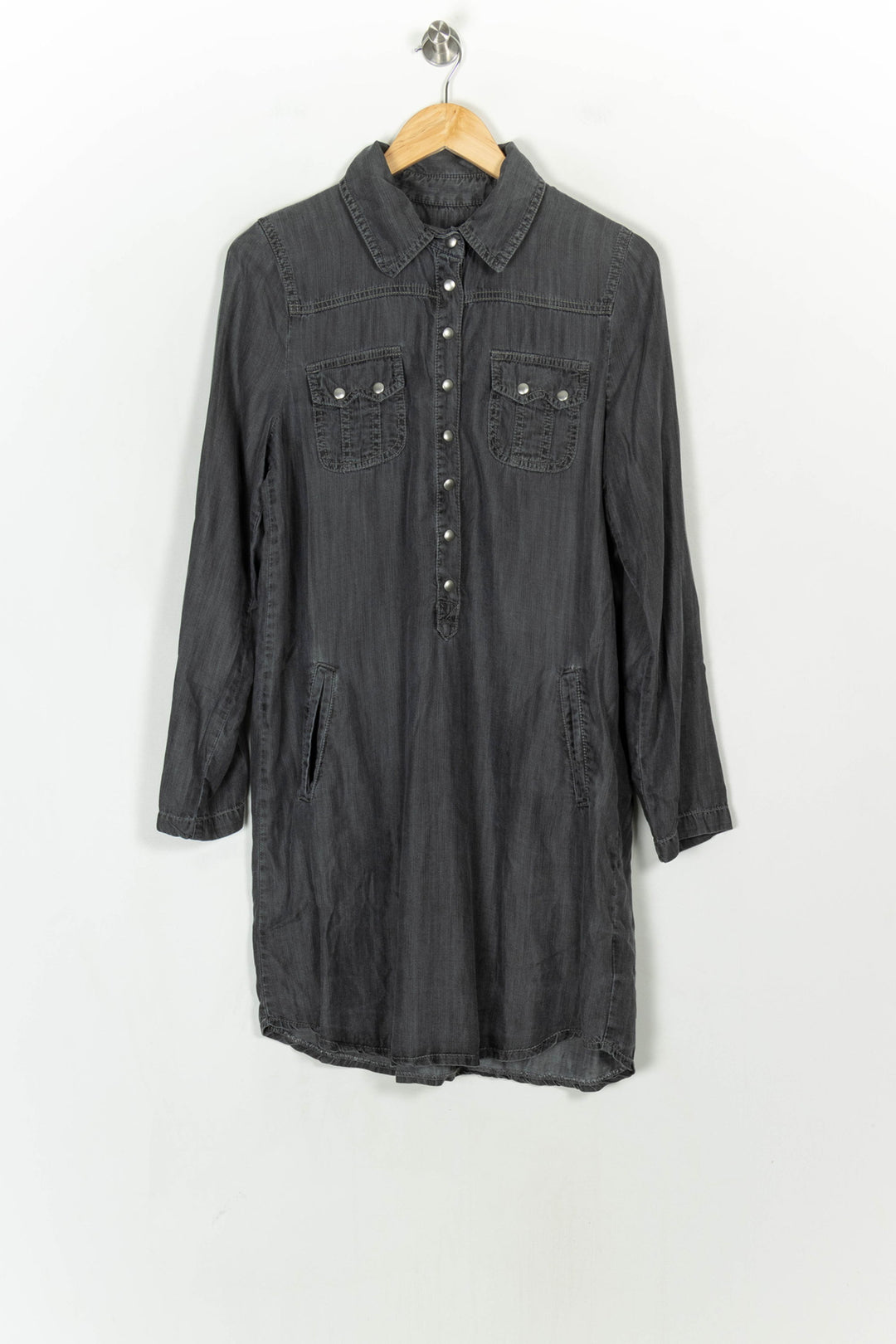 Robe Chemise Grise - Taille L/40 de la marque Sud express | PARAD122543 - Vendu par Paradigme - Image 2