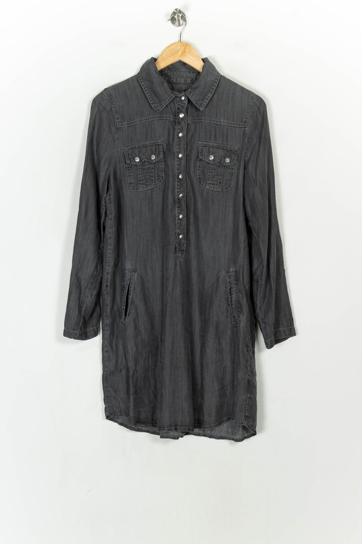 Robe Chemise Grise - Taille L/40 de la marque Sud express | PARAD122543 - Vendu par Paradigme - Image 2