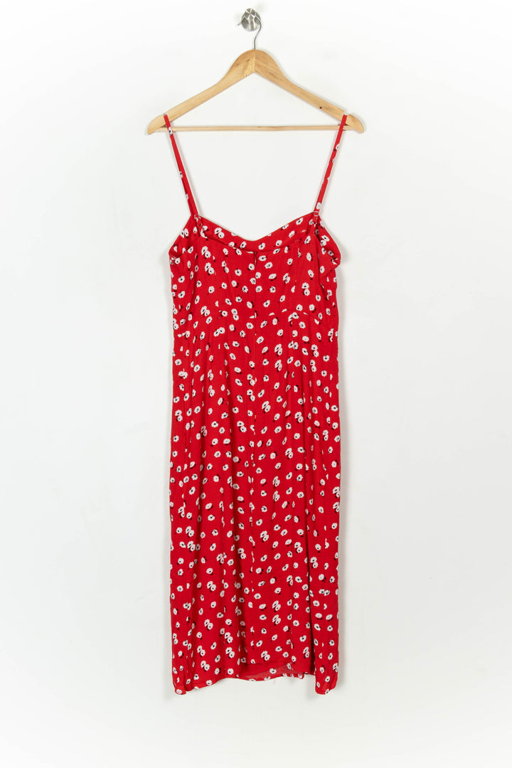 Robe longue rouge et blanche - Taille XL/42 de la marque Kookai | PARAD122544 - Vendu par Paradigme - Image 5