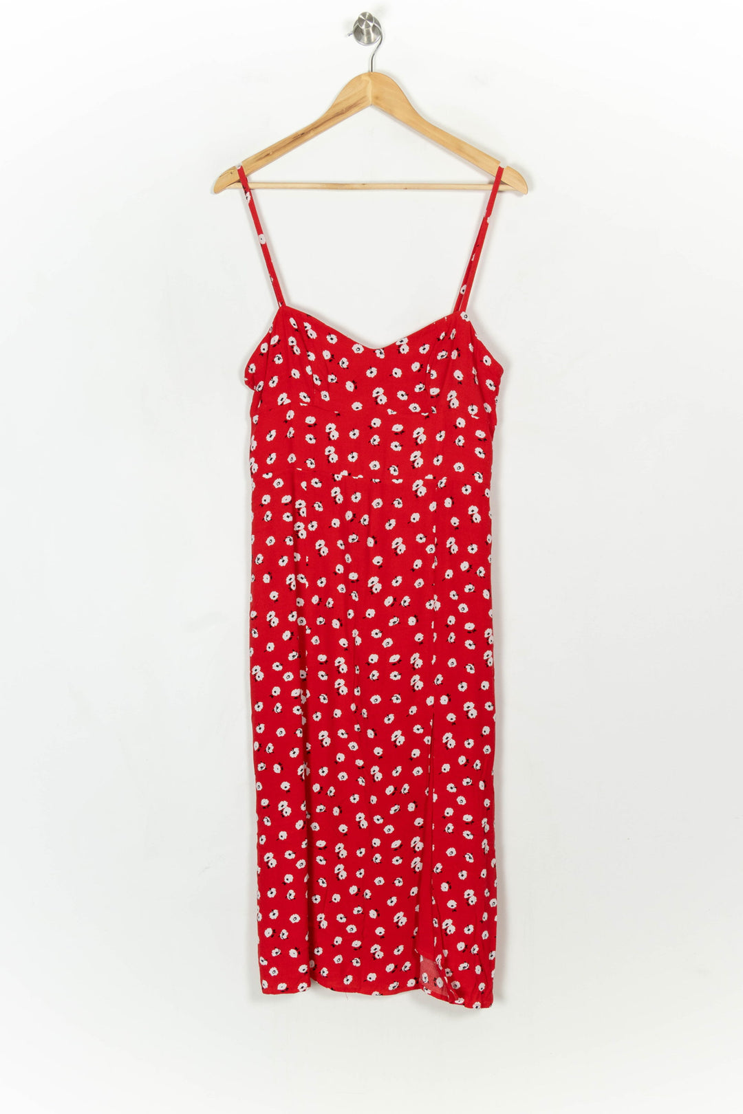 Robe longue rouge et blanche - Taille XL/42 de la marque Kookai | PARAD122544 - Vendu par Paradigme - Image 2