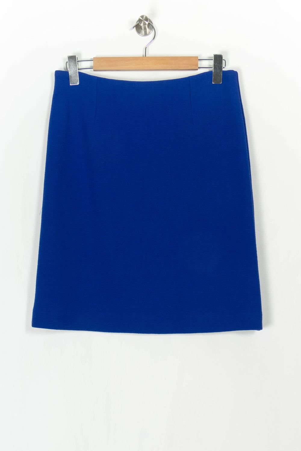 Jupe Droite Bleue - Taille L/40 de la marque Weill | PARAD122547 - Vendu par Paradigme - Image 2