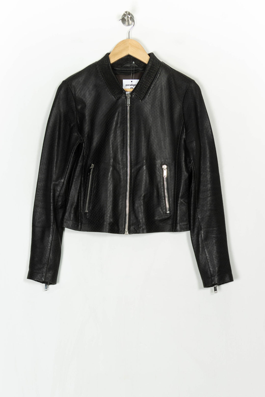 Blouson Noir - Taille M/38 de la marque IKKS | PARAD122554 - Vendu par Paradigme - Image 2