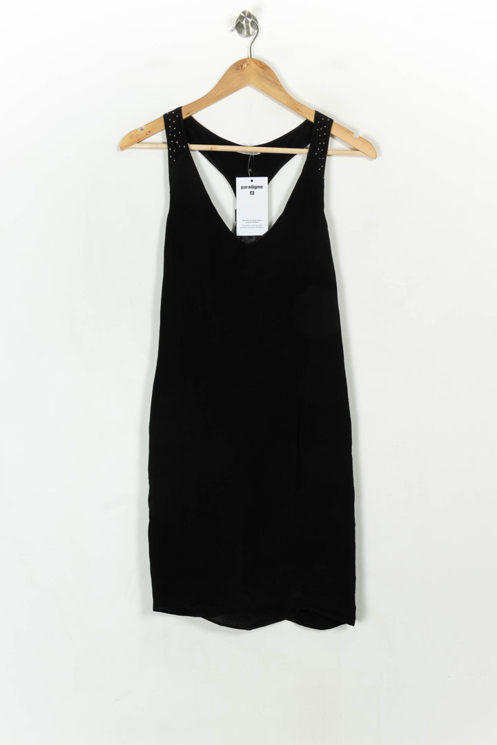 Robe Débardeur Noire - Taille S/36 de la marque IKKS | PARAD122555 - Vendu par Paradigme - Image 2