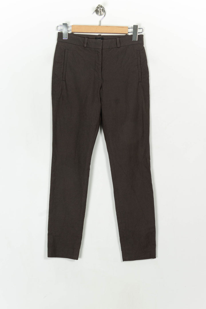 Pantalon Marron - Taille XS/34 de la marque Joseph | PARAD122557 - Vendu par Paradigme - Image 2