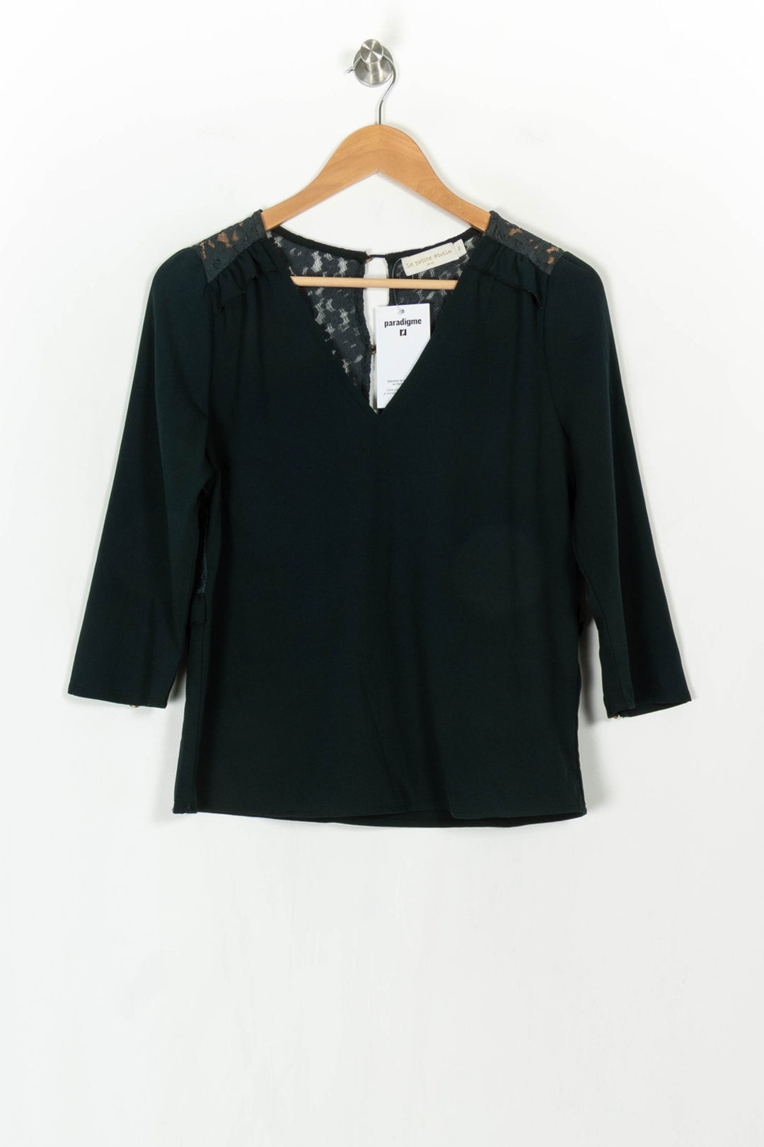 Blouse Verte - Taille M/38 de la marque La Petite Etoile | PARAD122559 - Vendu par Paradigme - Image 2